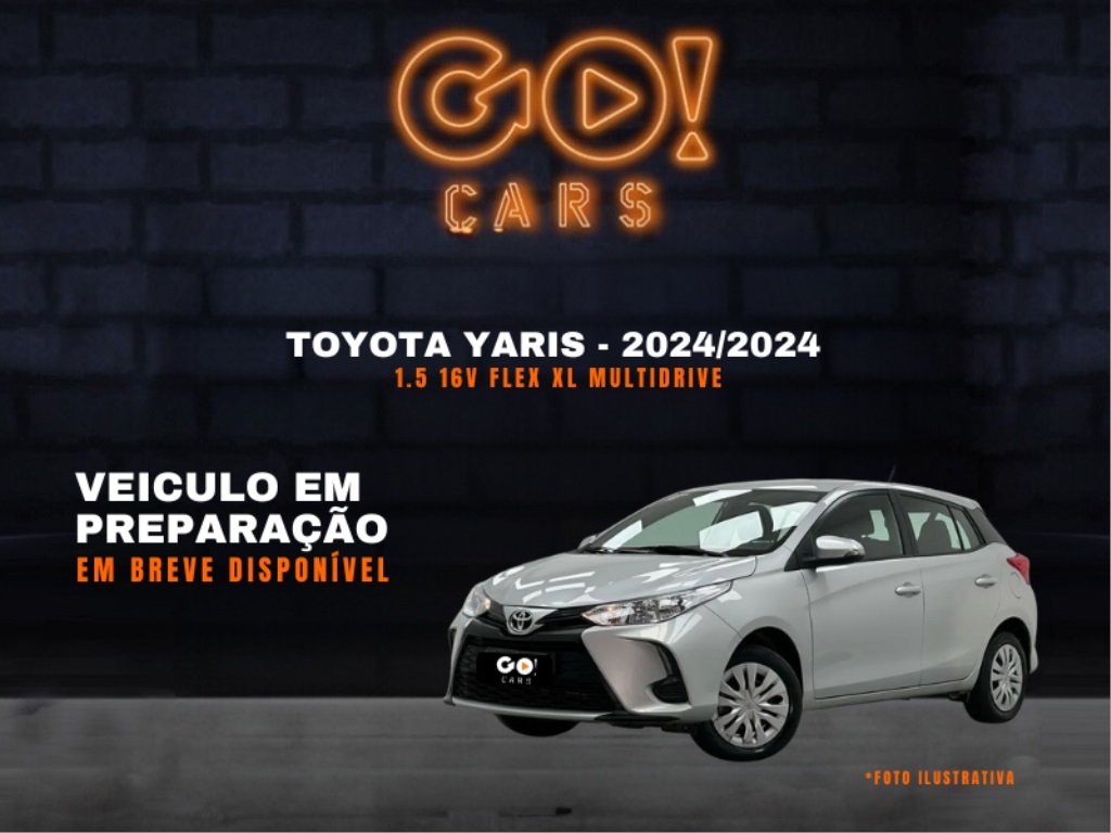 TOYOTA YARIS 1.5 16V FLEX XL MULTIDRIVE 2024/2024
