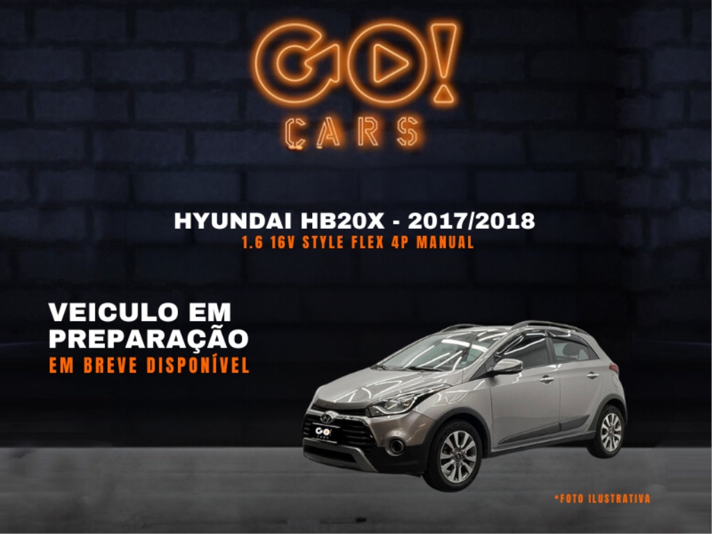 HYUNDAI HB20X 1.6 16V STYLE FLEX 4P MANUAL 2017/2018