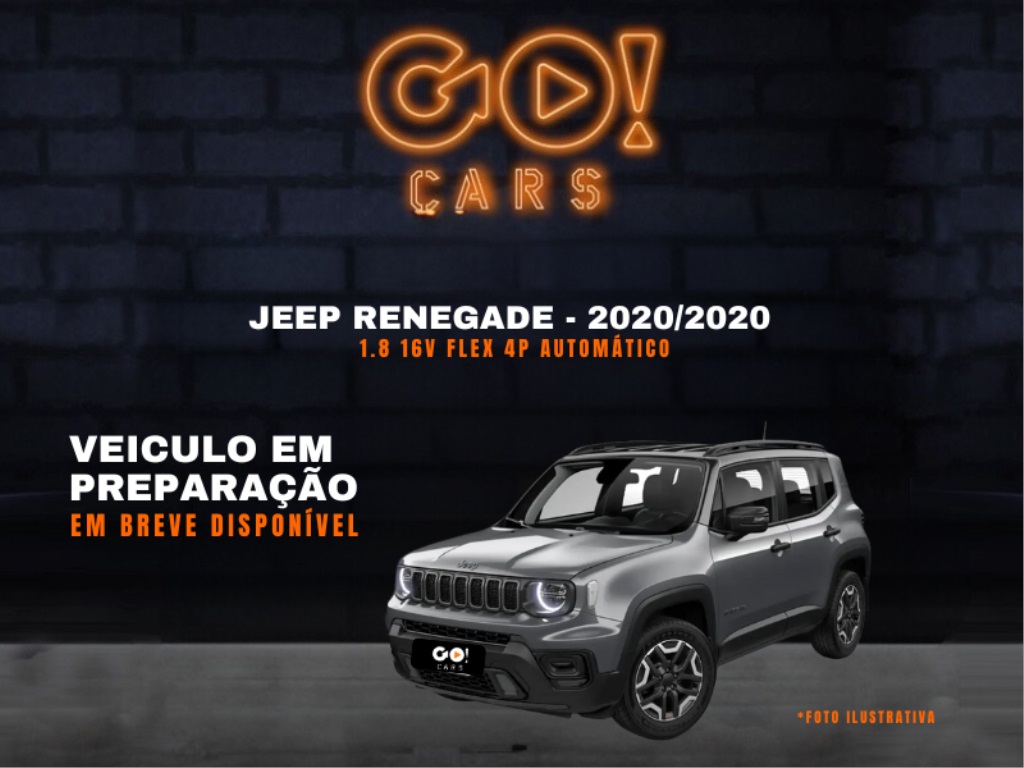 JEEP RENEGADE 1.8 16V FLEX 4P AUTOMÁTICO 2020/2020