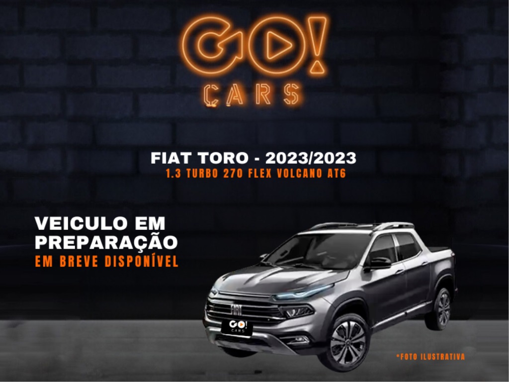 FIAT TORO 1.3 TURBO 270 FLEX VOLCANO AT6 2023/2023