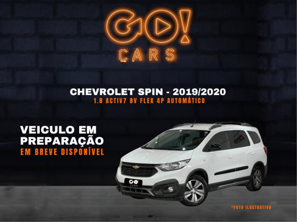 CHEVROLET SPIN 1.8 ACTIV7 8V FLEX 4P AUTOMÁTICO 2019/2020