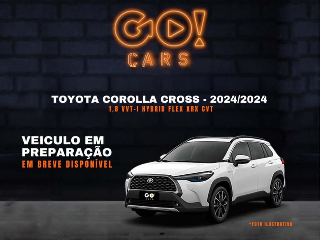 TOYOTA COROLLA CROSS 1.8 VVT-I HYBRID FLEX XRX CVT 2024/2024