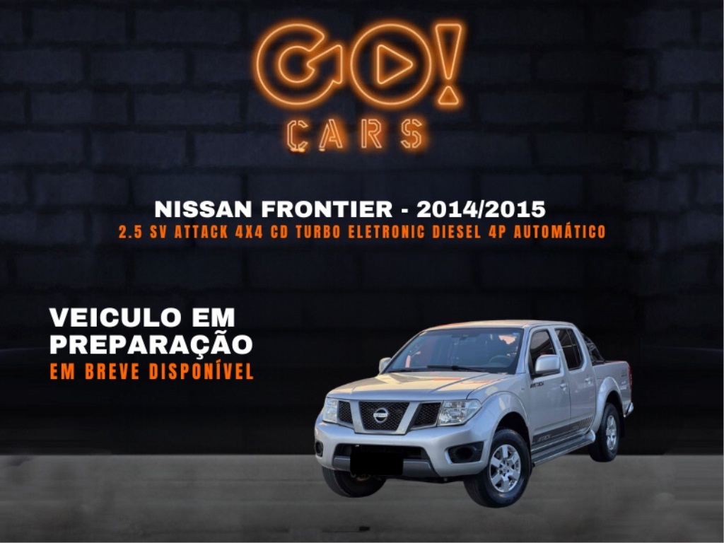 NISSAN FRONTIER 2.5 SV ATTACK 4X4 CD TURBO ELETRONIC DIESEL 4P AUTOMÁTICO 2014/2015
