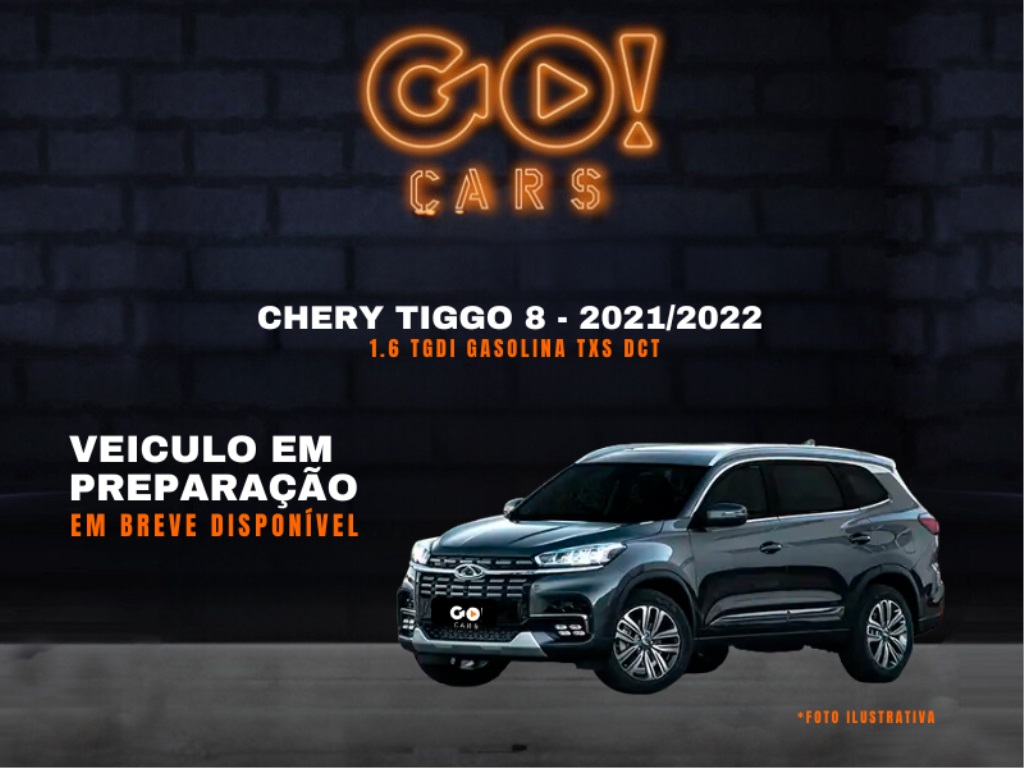 CHERY TIGGO 8 1.6 TGDI GASOLINA TXS DCT 2021/2022