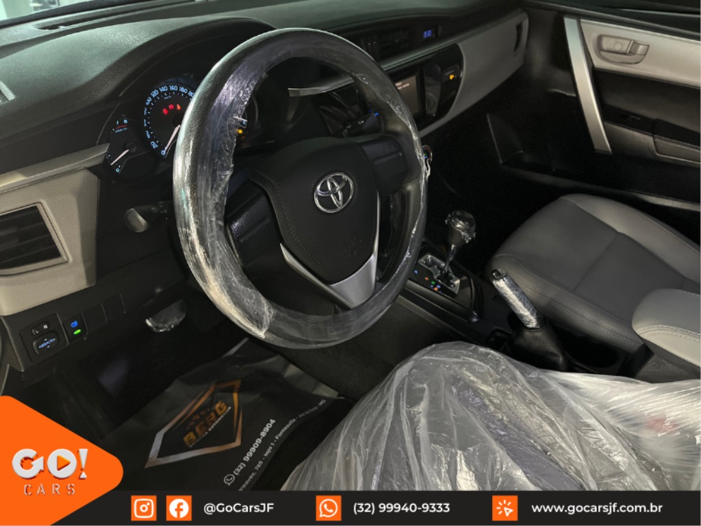 TOYOTA COROLLA 1.8 GLI 16V FLEX 4P AUTOMÁTICO 2017