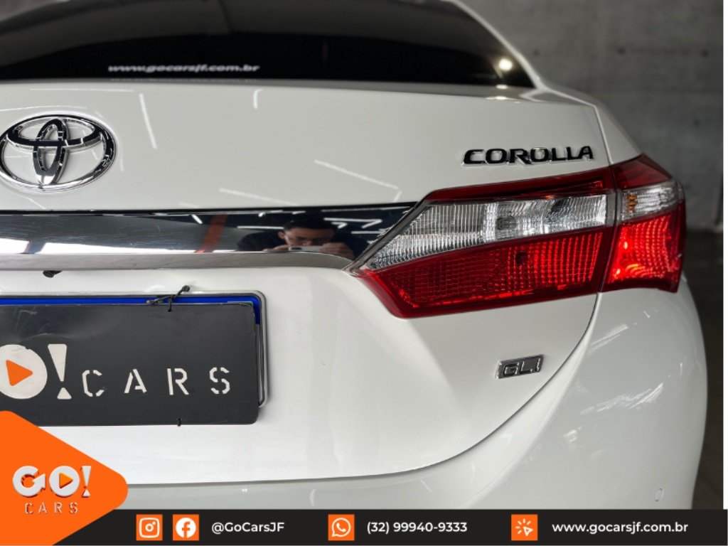 TOYOTA COROLLA 1.8 GLI 16V FLEX 4P AUTOMÁTICO 2017