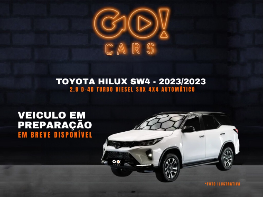 TOYOTA HILUX SW4 2.8 D-4D TURBO DIESEL SRX 4X4 AUTOMÁTICO 2023/2023