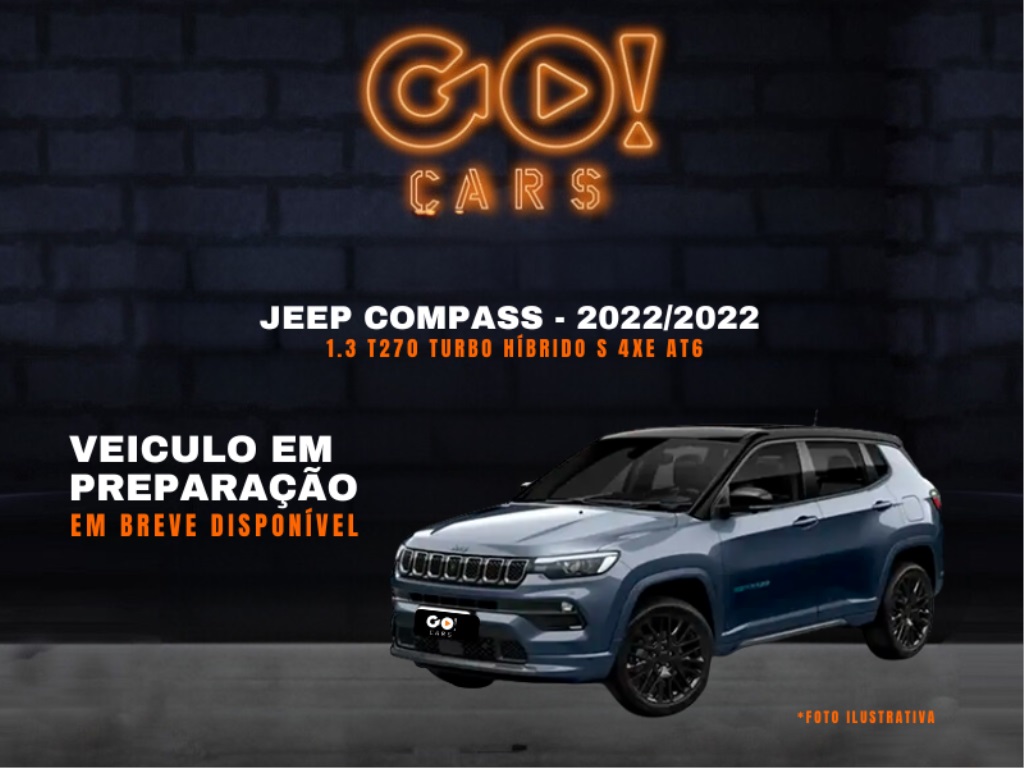 JEEP COMPASS 1.3 T270 TURBO HÍBRIDO S 4XE AT6 2022/2022