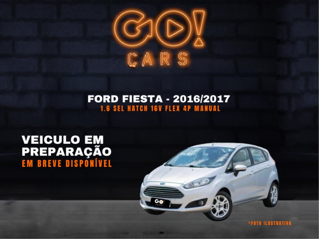 FORD FIESTA 1.6 SEL HATCH 16V FLEX 4P MANUAL 2016/2017
