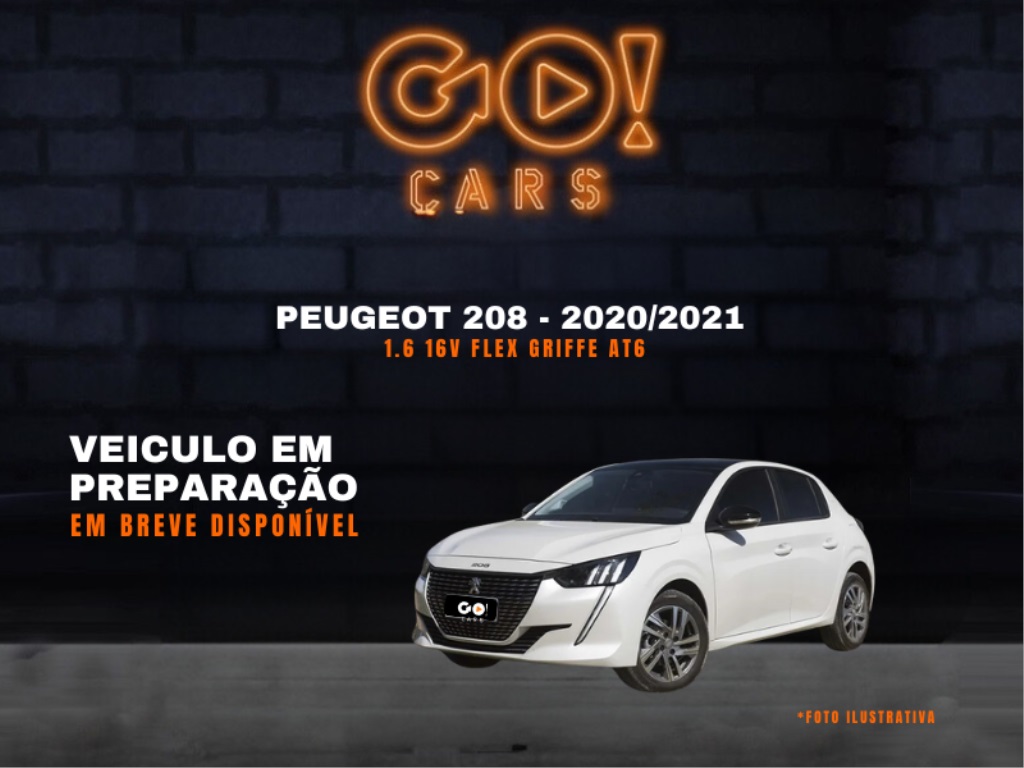 PEUGEOT 208 1.6 16V FLEX GRIFFE AT6 2020/2021