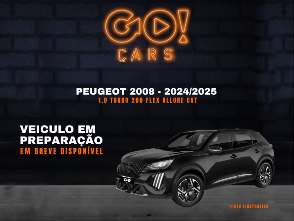 PEUGEOT 2008 1.0 TURBO 200 FLEX ALLURE CVT 2024/2025