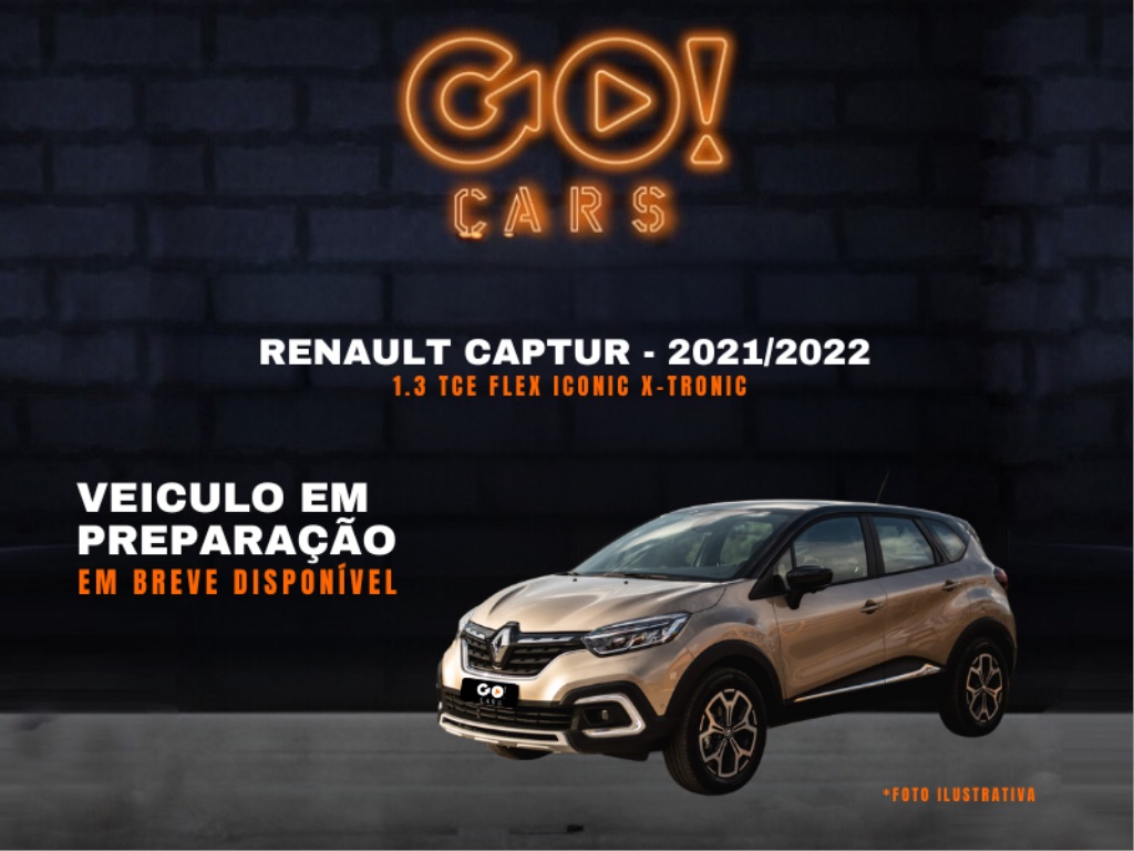 RENAULT CAPTUR 1.3 TCE FLEX ICONIC X-TRONIC 2021/2022