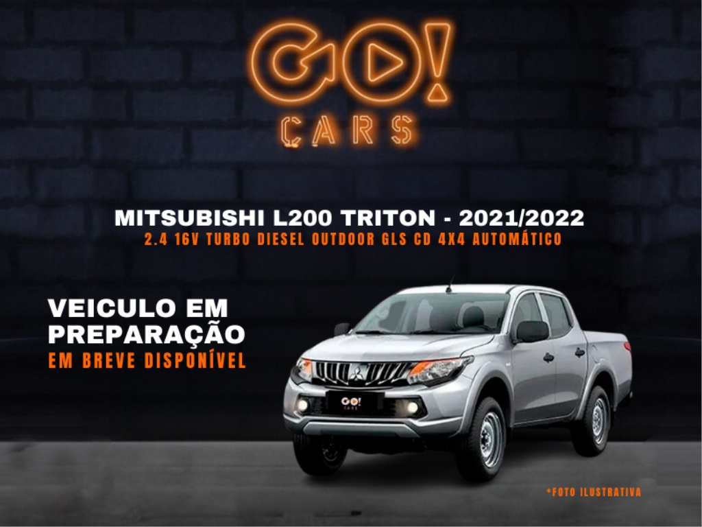 MITSUBISHI L200 TRITON 2.4 16V TURBO DIESEL OUTDOOR GLS CD 4X4 AUTOMÁTICO 2021/2022