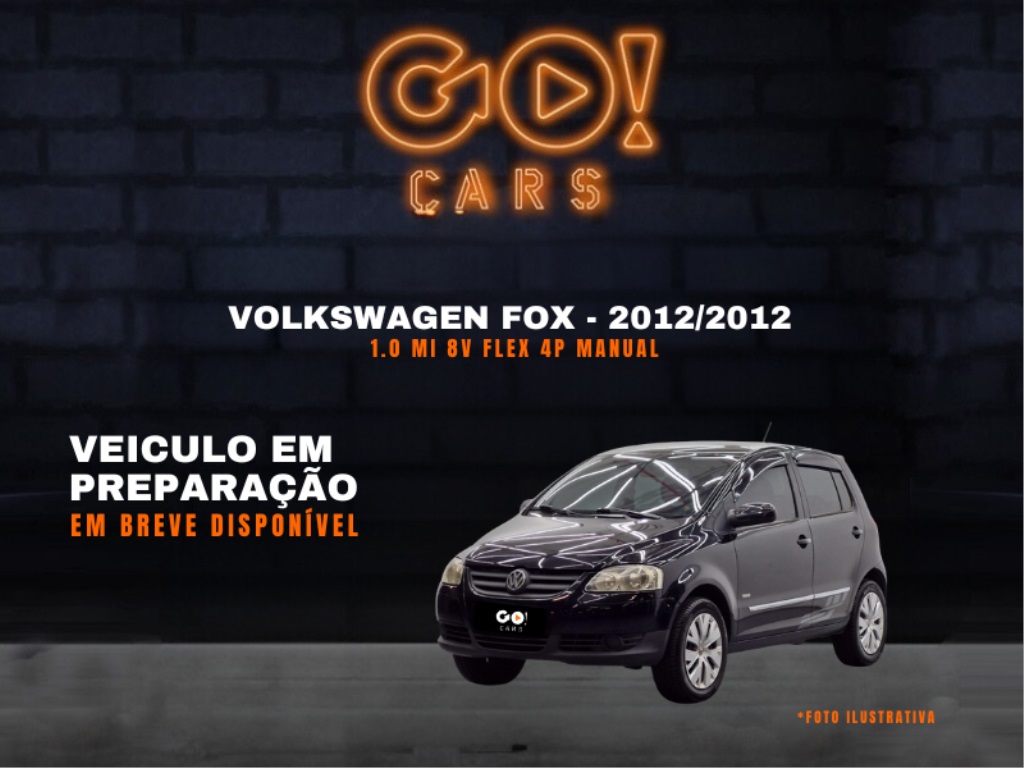 VOLKSWAGEN FOX 1.0 MI 8V FLEX 4P MANUAL 2012/2012
