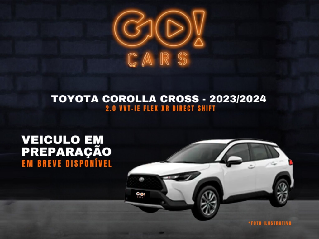 TOYOTA COROLLA CROSS 2.0 VVT-IE FLEX XR DIRECT SHIFT 2023/2024