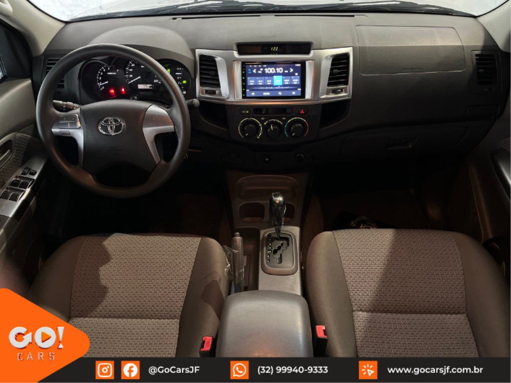 TOYOTA HILUX 2.7 SR 4X2 CD 16V FLEX 4P AUTOMÁTICO 2015