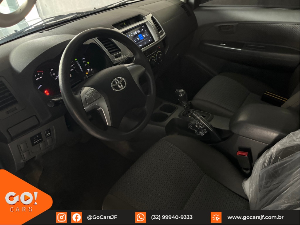 TOYOTA HILUX 2.7 SR 4X2 CD 16V FLEX 4P AUTOMÁTICO 2015