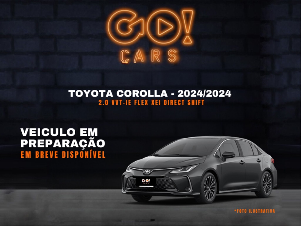 TOYOTA COROLLA 2.0 VVT-IE FLEX XEI DIRECT SHIFT 2024/2024