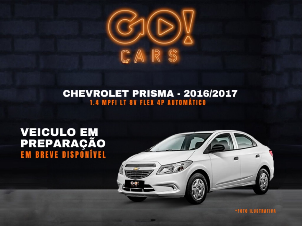 CHEVROLET PRISMA 1.4 MPFI LT 8V FLEX 4P AUTOMÁTICO 2016/2017
