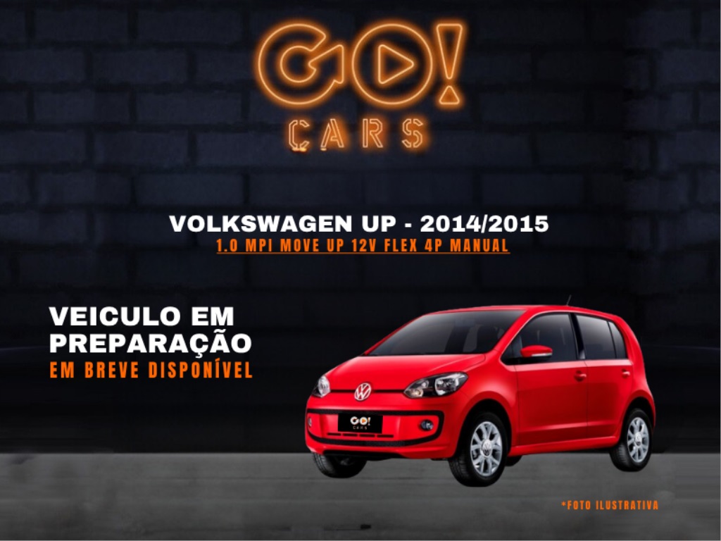 VOLKSWAGEN UP 1.0 MPI MOVE UP 12V FLEX 4P MANUAL 2014/2015