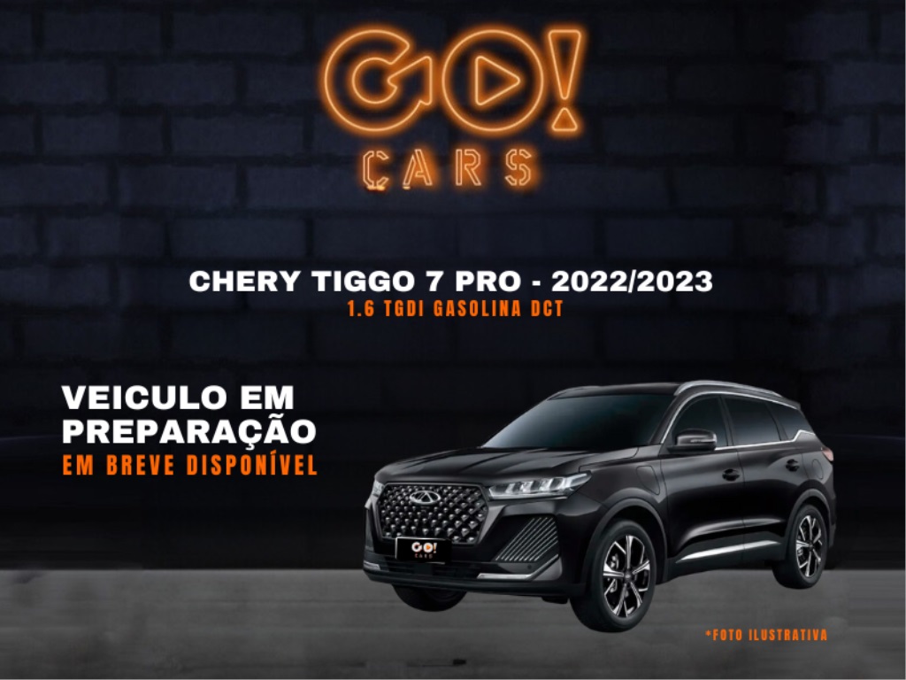 CHERY TIGGO 7 PRO 1.6 TGDI GASOLINA DCT 2022/2023