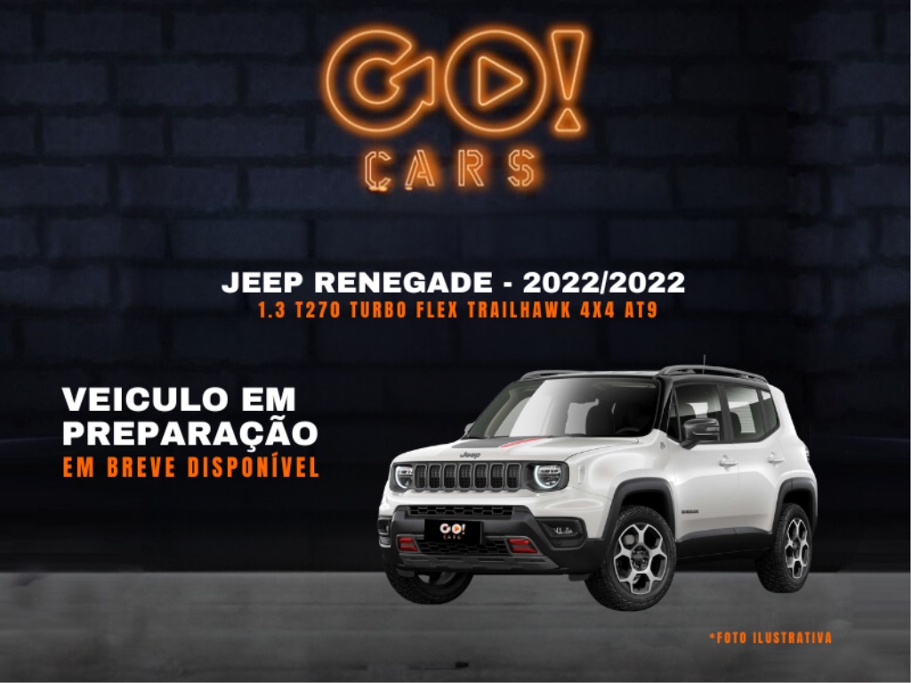 JEEP RENEGADE 1.3 T270 TURBO FLEX TRAILHAWK 4X4 AT9 2022/2022