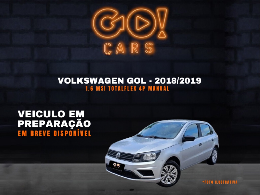 VOLKSWAGEN GOL 1.6 MSI TOTALFLEX 4P MANUAL 2018/2019