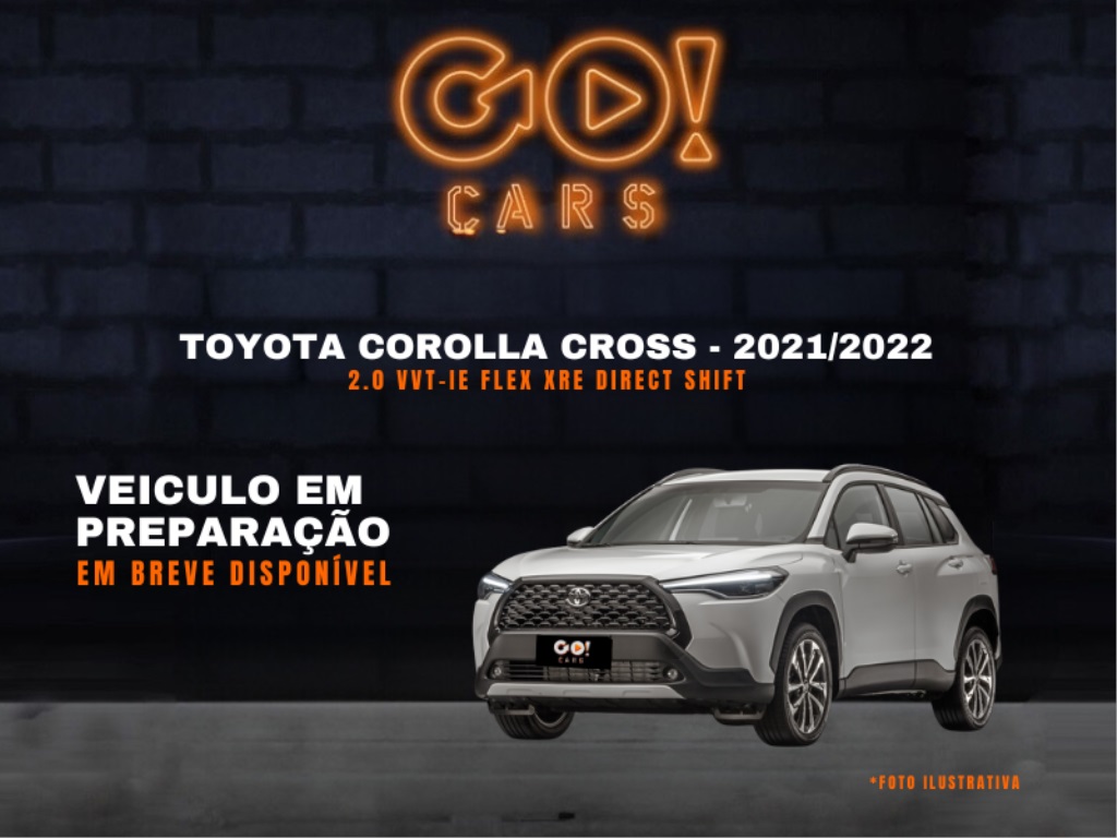 TOYOTA COROLLA CROSS 2.0 VVT-IE FLEX XRE DIRECT SHIFT 2021/2022