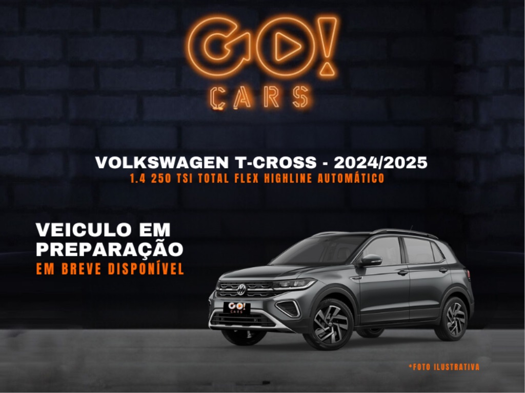 VOLKSWAGEN T-CROSS 1.4 250 TSI TOTAL FLEX HIGHLINE AUTOMÁTICO 2024/2025