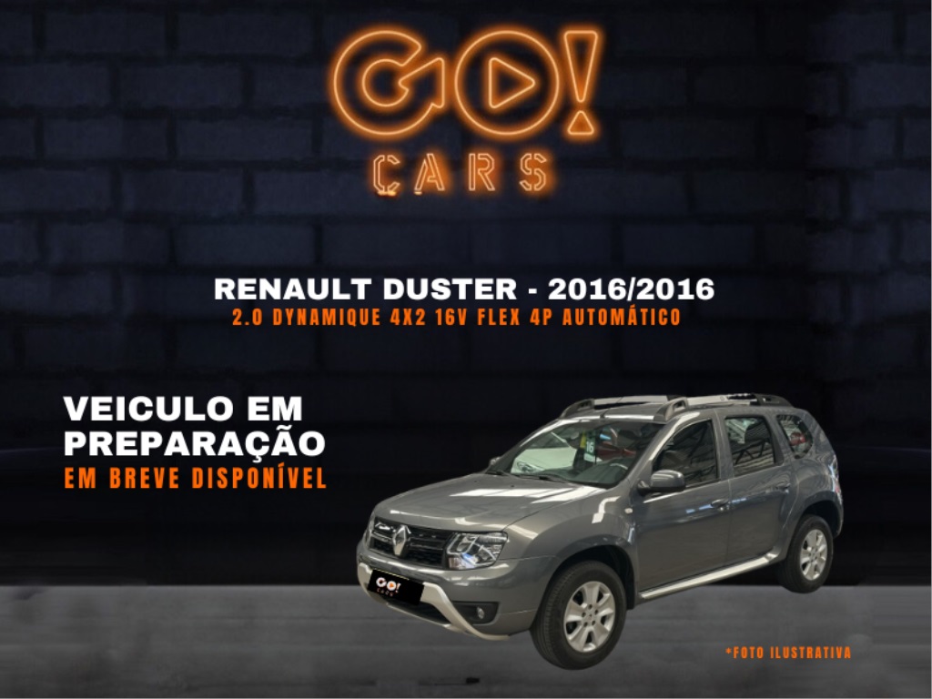 RENAULT DUSTER 2.0 DYNAMIQUE 4X2 16V FLEX 4P AUTOMÁTICO 2016/2016