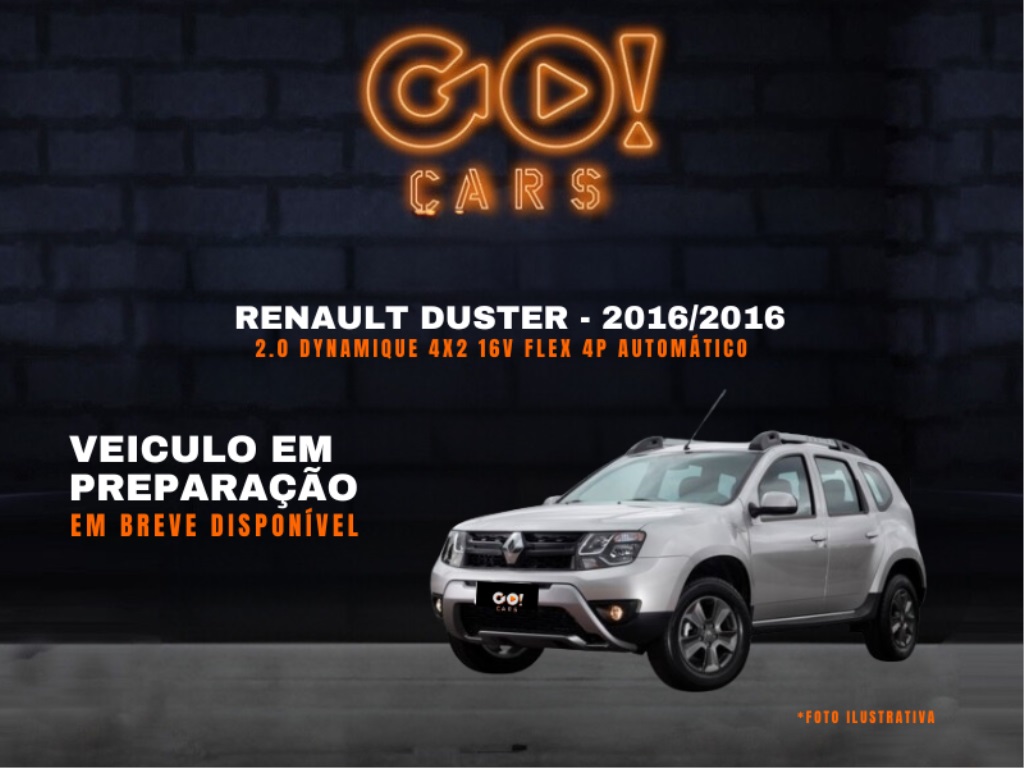 RENAULT DUSTER 2.0 DYNAMIQUE 4X2 16V FLEX 4P AUTOMÁTICO 2016/2016