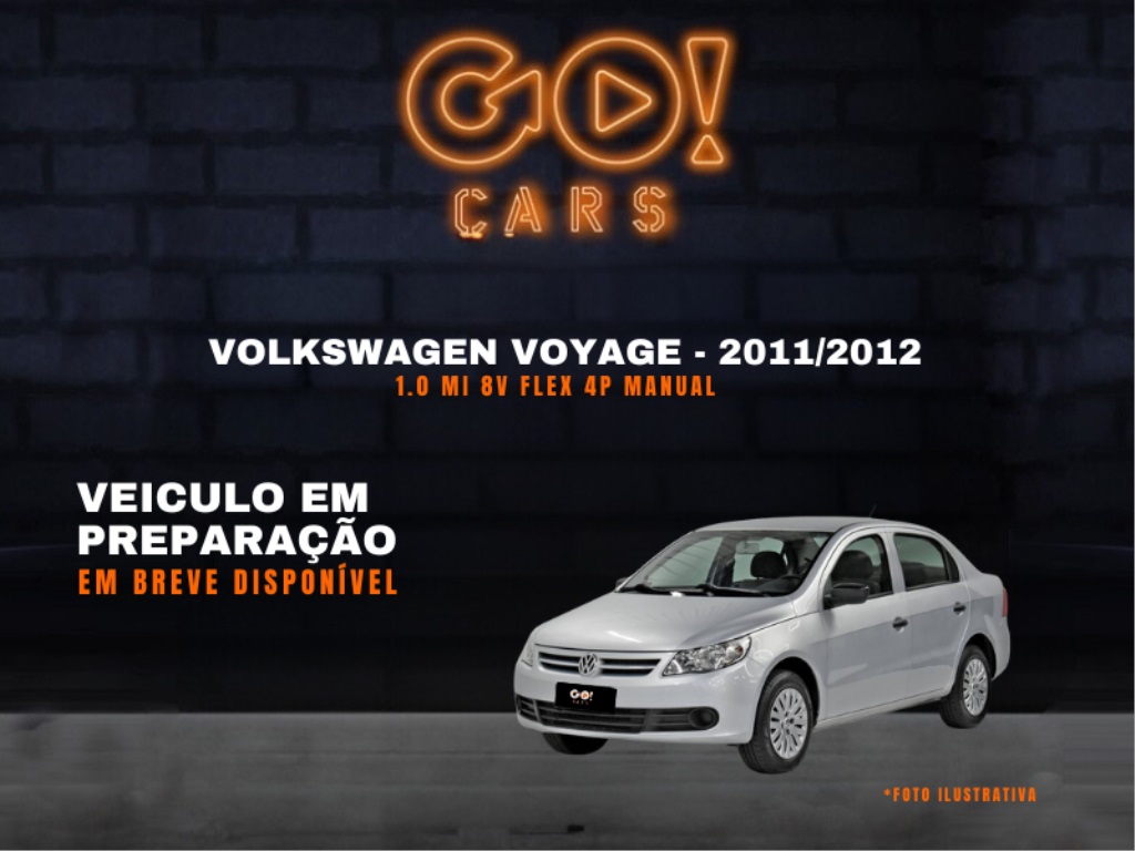 VOLKSWAGEN VOYAGE 1.0 MI 8V FLEX 4P MANUAL 2011/2012