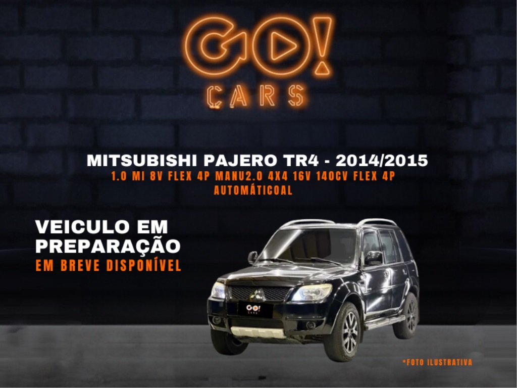 MITSUBISHI PAJERO TR4 2.0 4X4 16V 140CV FLEX 4P AUTOMÁTICO 2014/2015