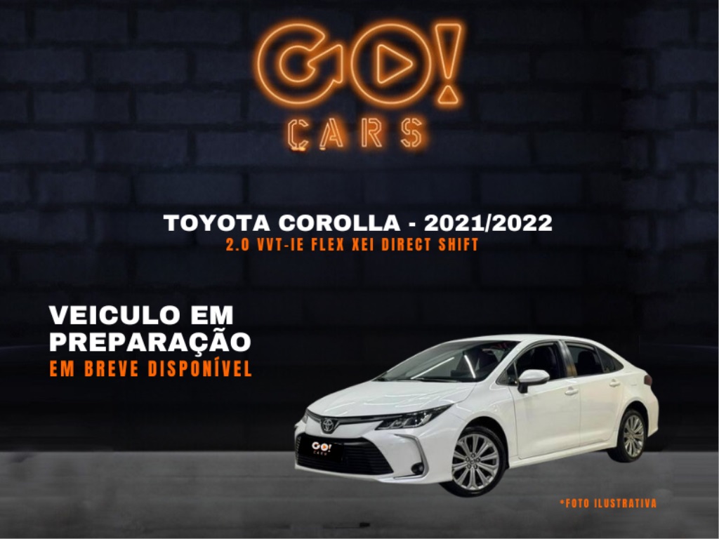 TOYOTA COROLLA 2.0 VVT-IE FLEX XEI DIRECT SHIFT 2021/2022