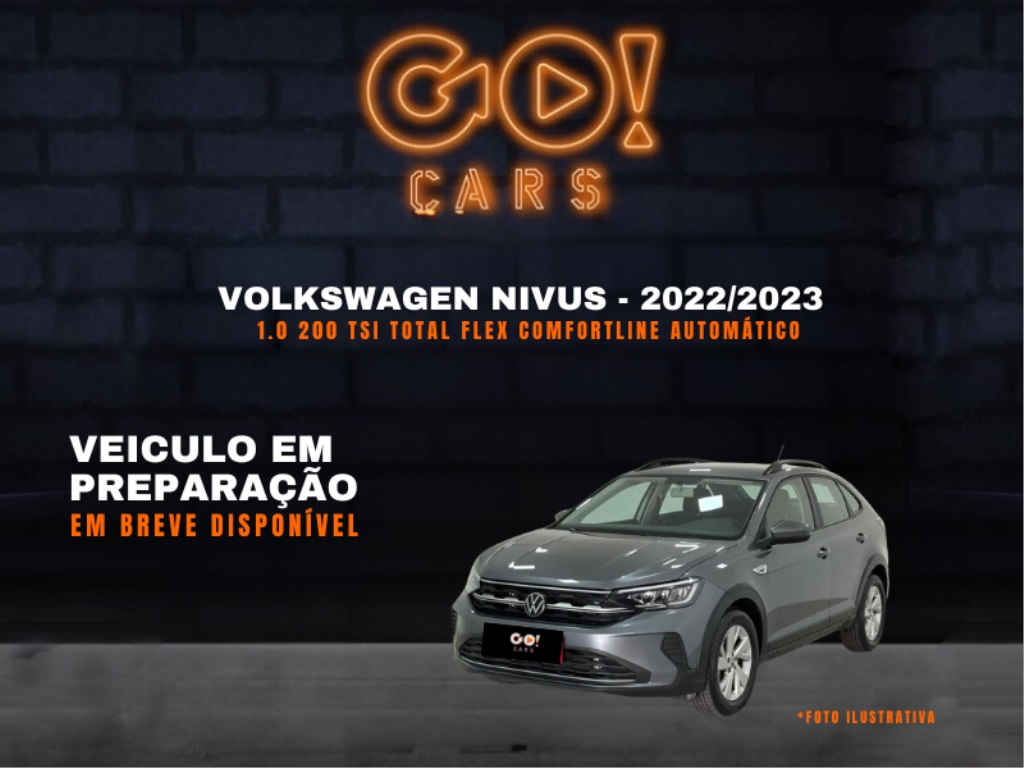 VOLKSWAGEN NIVUS 1.0 200 TSI TOTAL FLEX COMFORTLINE AUTOMÁTICO 2022/2023