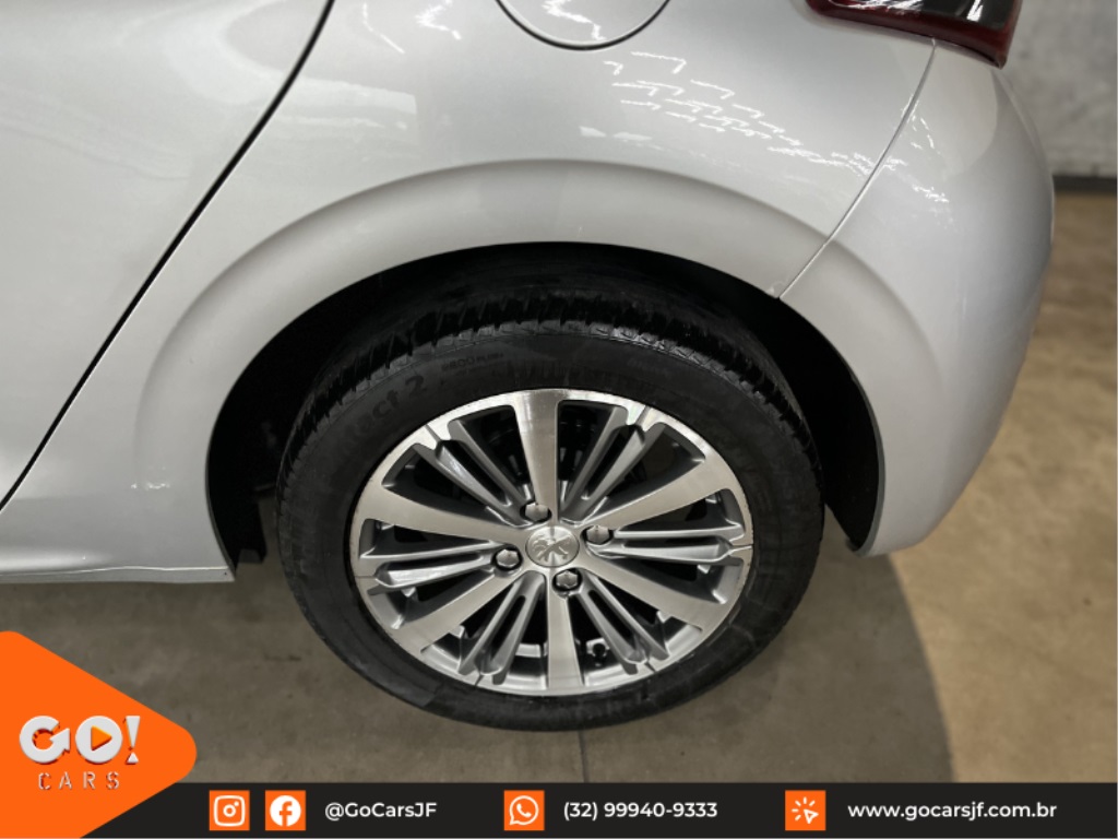 PEUGEOT 208 1.6 GRIFFE 16V FLEX 4P AUTOMÁTICO 2017