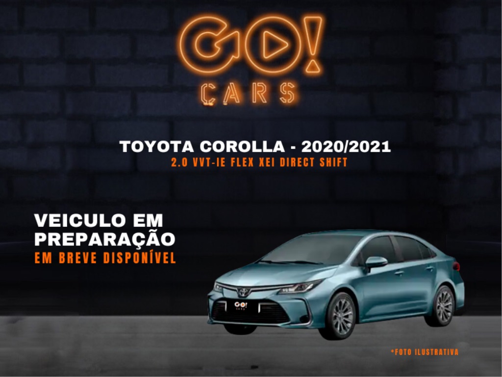 TOYOTA COROLLA 2.0 VVT-IE FLEX XEI DIRECT SHIFT 2020/2021