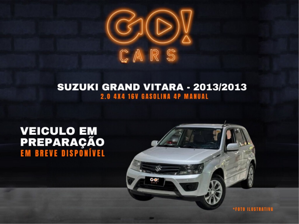SUZUKI GRAND VITARA 2.0 4X4 16V GASOLINA 4P AUTOMÁTICO 2013/2013
