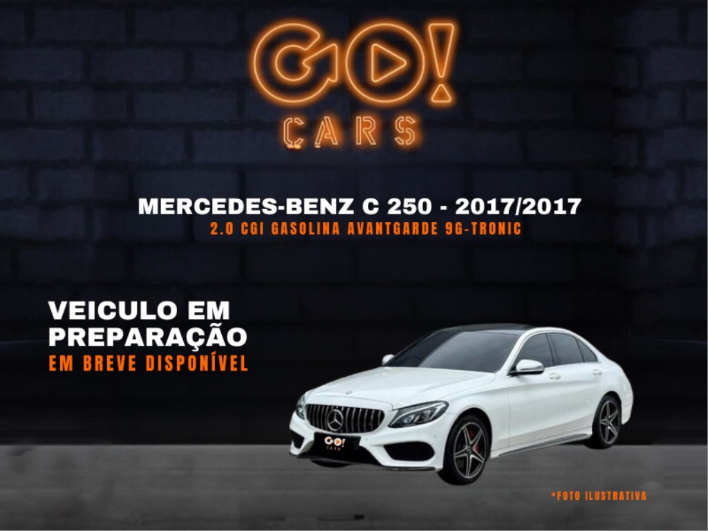 MERCEDES-BENZ C 250 2.0 CGI GASOLINA AVANTGARDE 9G-TRONIC 2017/2017