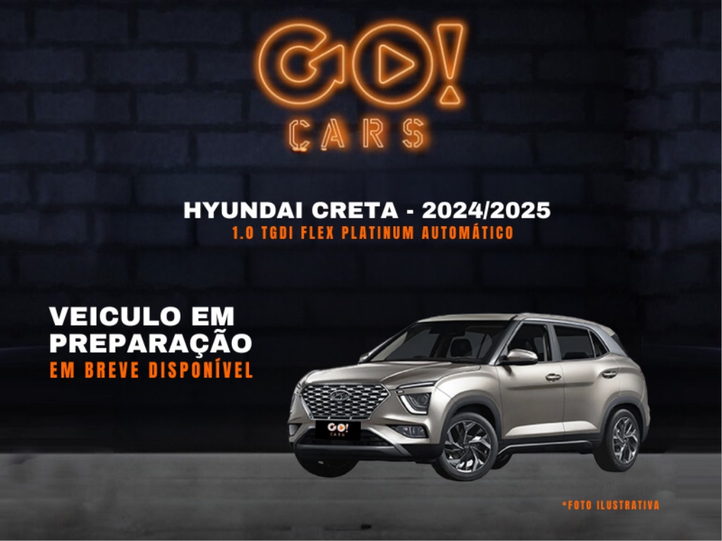 HYUNDAI CRETA 1.0 TGDI FLEX PLATINUM AUTOMÁTICO 2024/2025