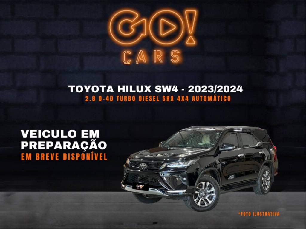 TOYOTA HILUX SW4 2.8 D-4D TURBO DIESEL SRX 4X4 AUTOMÁTICO 2023/2024