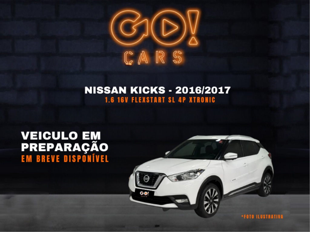 NISSAN KICKS 1.6 16V FLEXSTART SL 4P XTRONIC 2016/2017