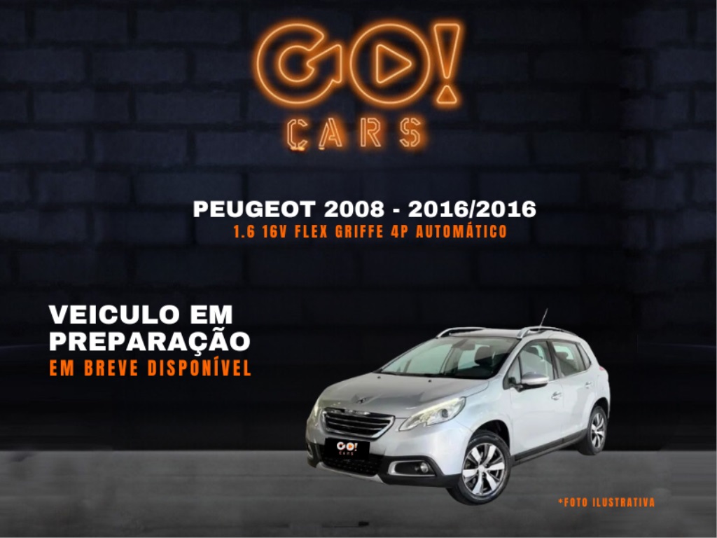 PEUGEOT 2008 1.6 16V FLEX GRIFFE 4P AUTOMÁTICO 2016/2016