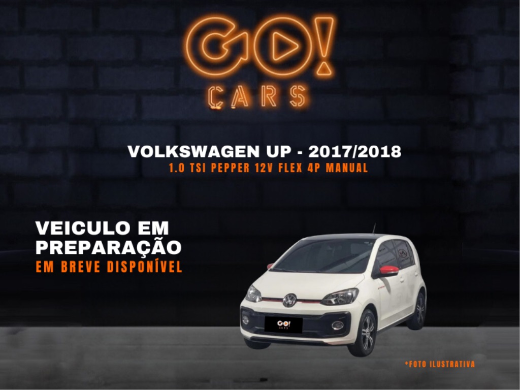 VOLKSWAGEN UP 1.0 TSI PEPPER 12V FLEX 4P MANUAL 2017/2018