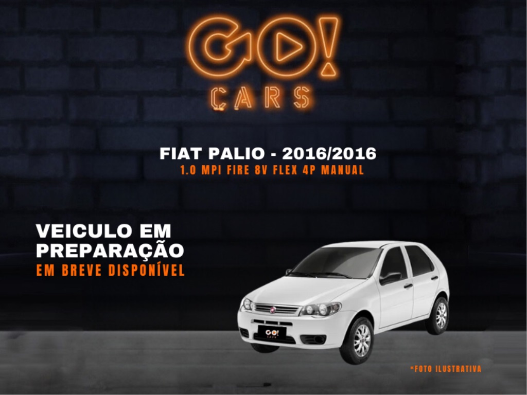 FIAT PALIO 1.0 MPI FIRE 8V FLEX 4P MANUAL 2016/2016