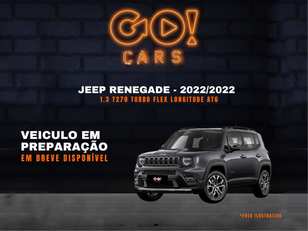 JEEP RENEGADE 1.3 T270 TURBO FLEX LONGITUDE AT6 2022/2022