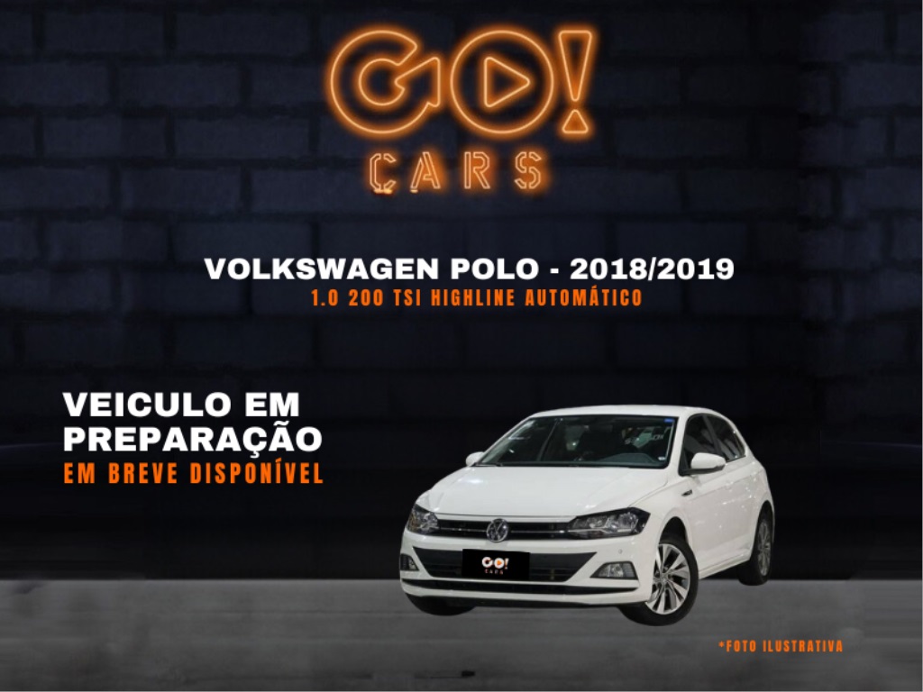 VOLKSWAGEN POLO 1.0 200 TSI HIGHLINE AUTOMÁTICO 2018/2019