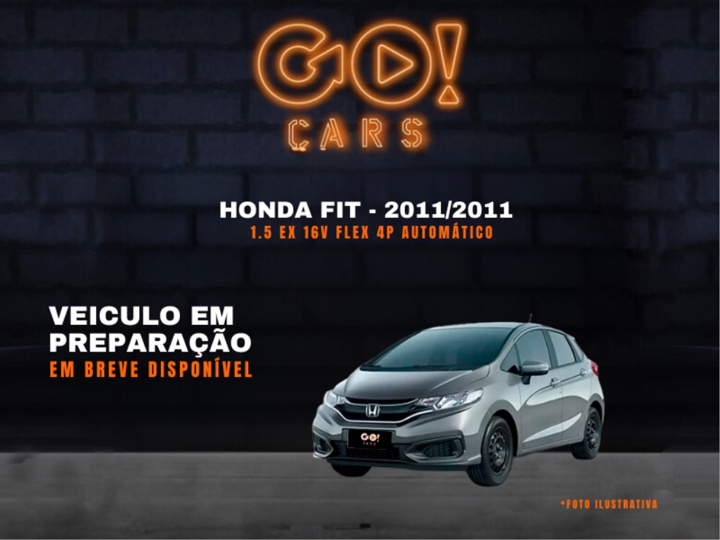 HONDA FIT 1.5 EX 16V FLEX 4P AUTOMÁTICO 2011/2011