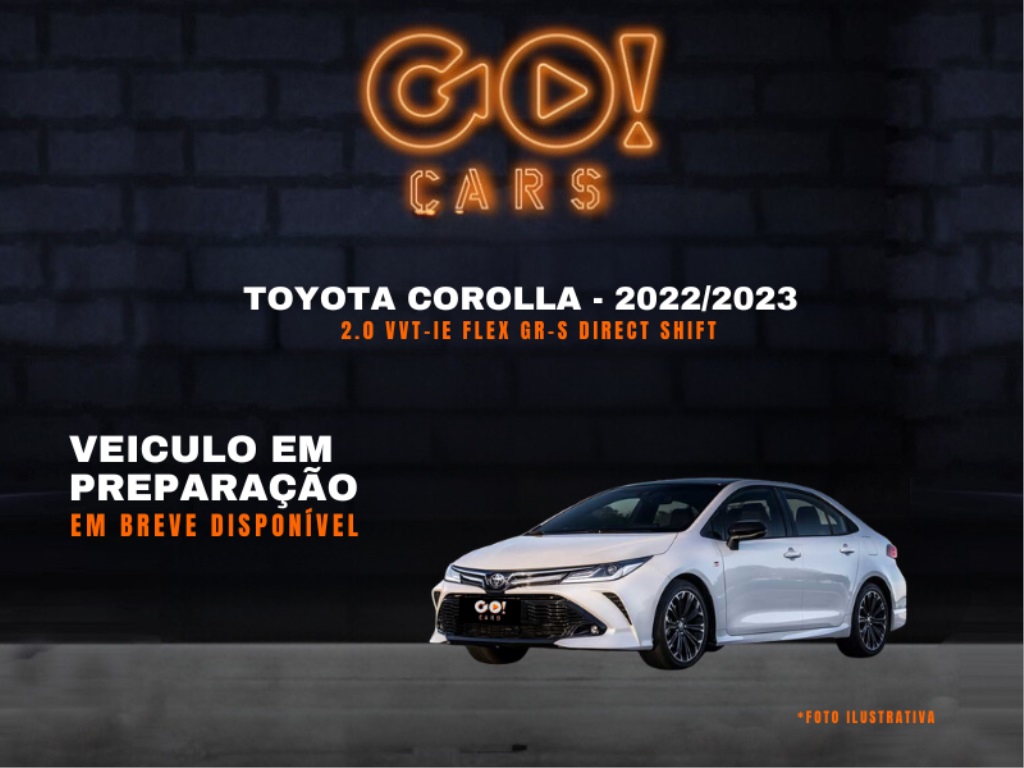 TOYOTA COROLLA 2.0 VVT-IE FLEX GR-S DIRECT SHIFT 2022/2023