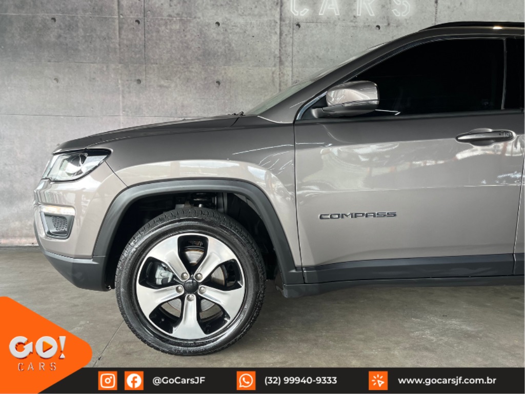JEEP COMPASS 2.0 16V DIESEL LONGITUDE 4X4 AUTOMÁTICO 2018